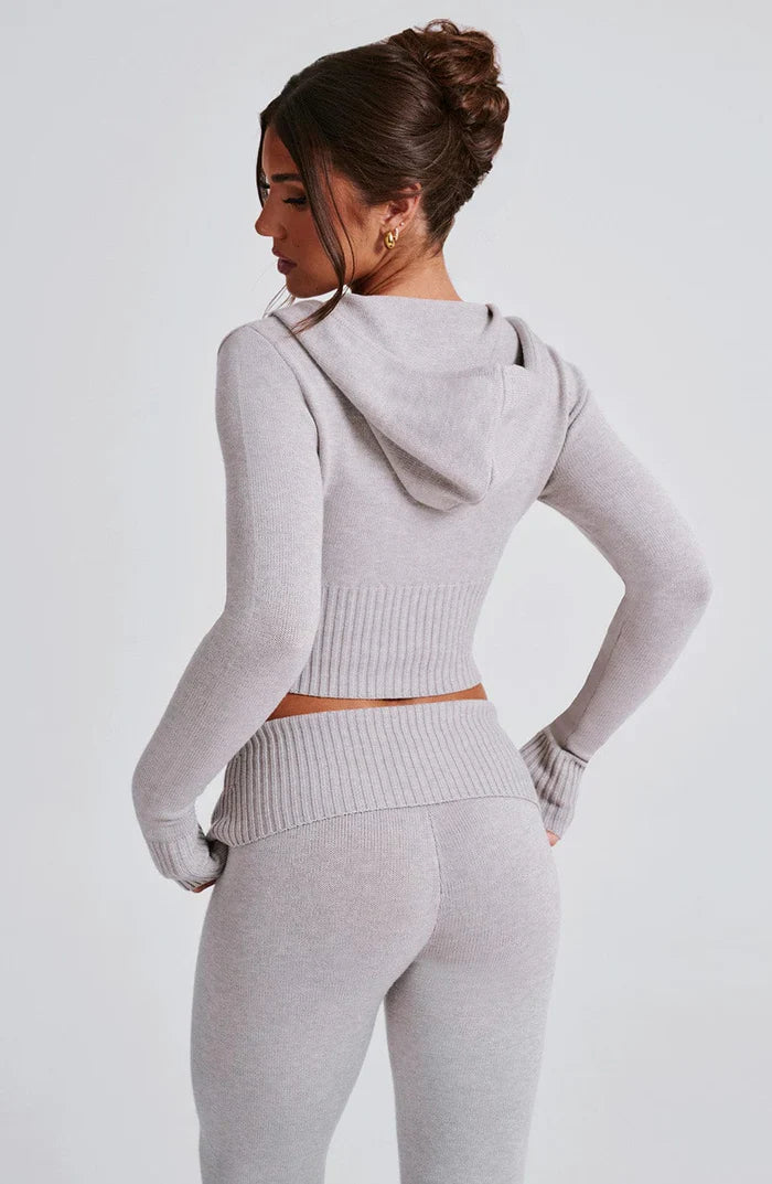 PORTIA KNIT SET - GREY