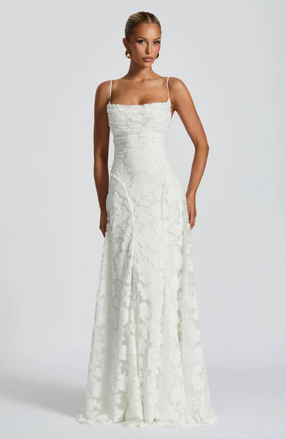 FRANCIS MAXI DRESS - WHITE