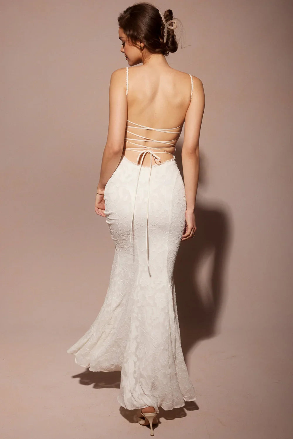 JUNIPER MAXI DRESS - WHITE