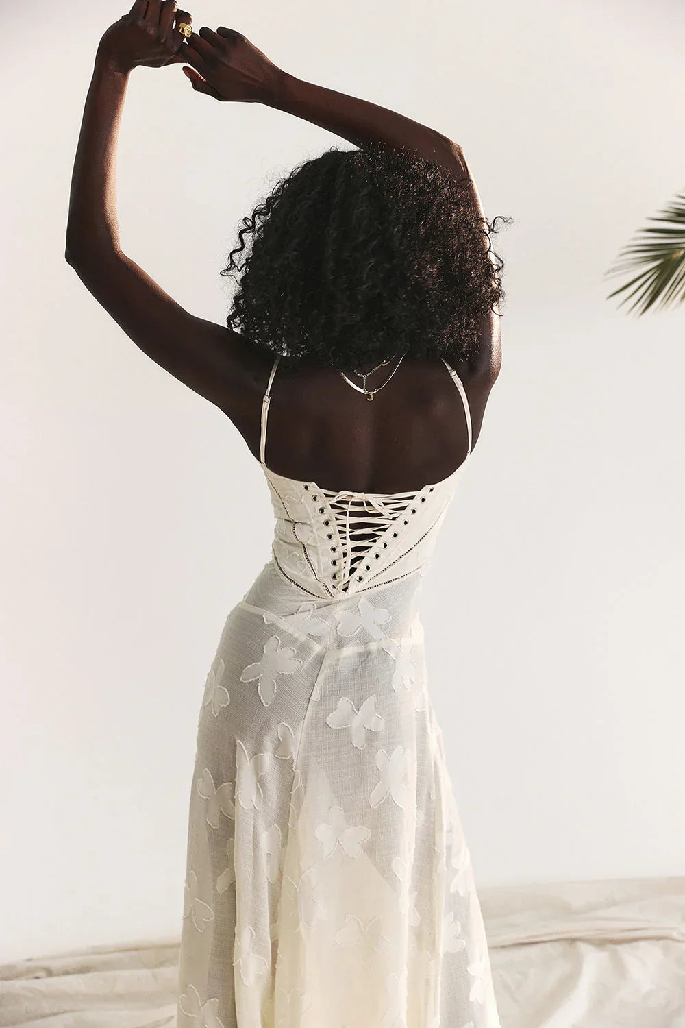 MYA MAXI DRESS - WHITE
