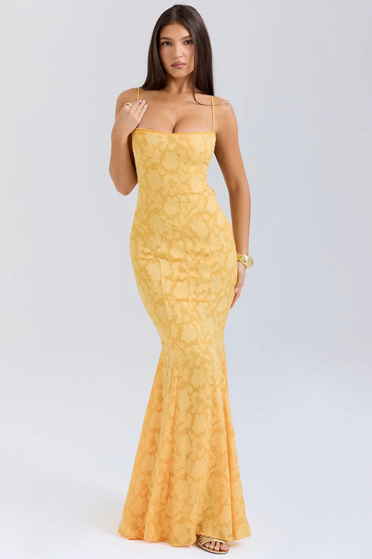 JUNIPER MAXI DRESS - YELLOW