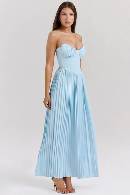 HELENA MAXI DRESS - LIGHT BLUE
