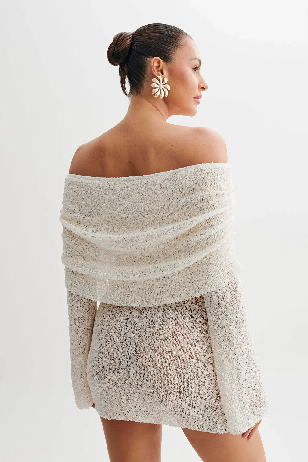 SOLEIL MINI DRESS - WHITE