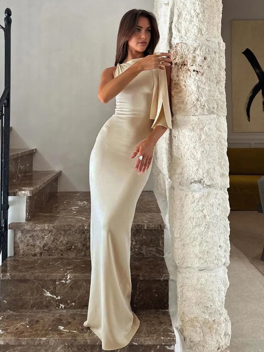 BLAIR MAXI DRESS - CREAM