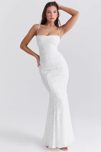 JUNIPER MAXI DRESS - WHITE