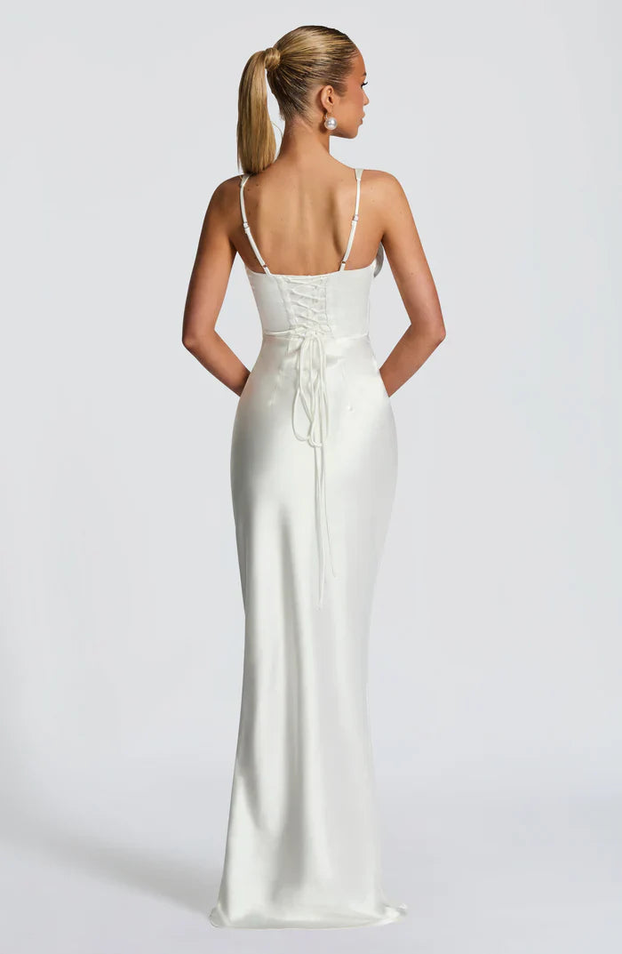 SHAE MAXI DRESS - WHITE