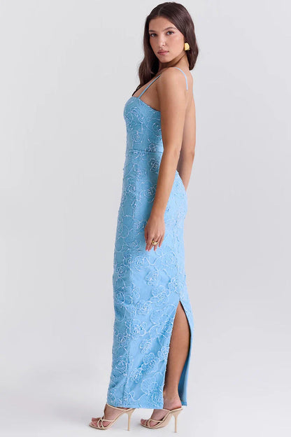 LYRA MAXI DRESS - LIGHT BLUE