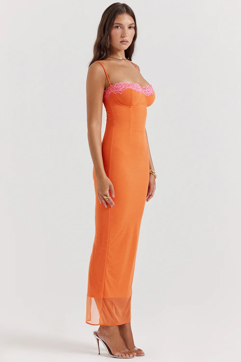 ARIELA MAXI DRESS - ORANGE