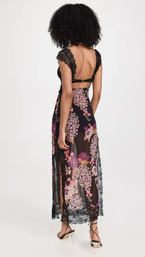 GISELLE MAXI DRESS - FLORAL