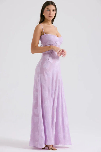 MYA MAXI DRESS - LIGHT PURPLE