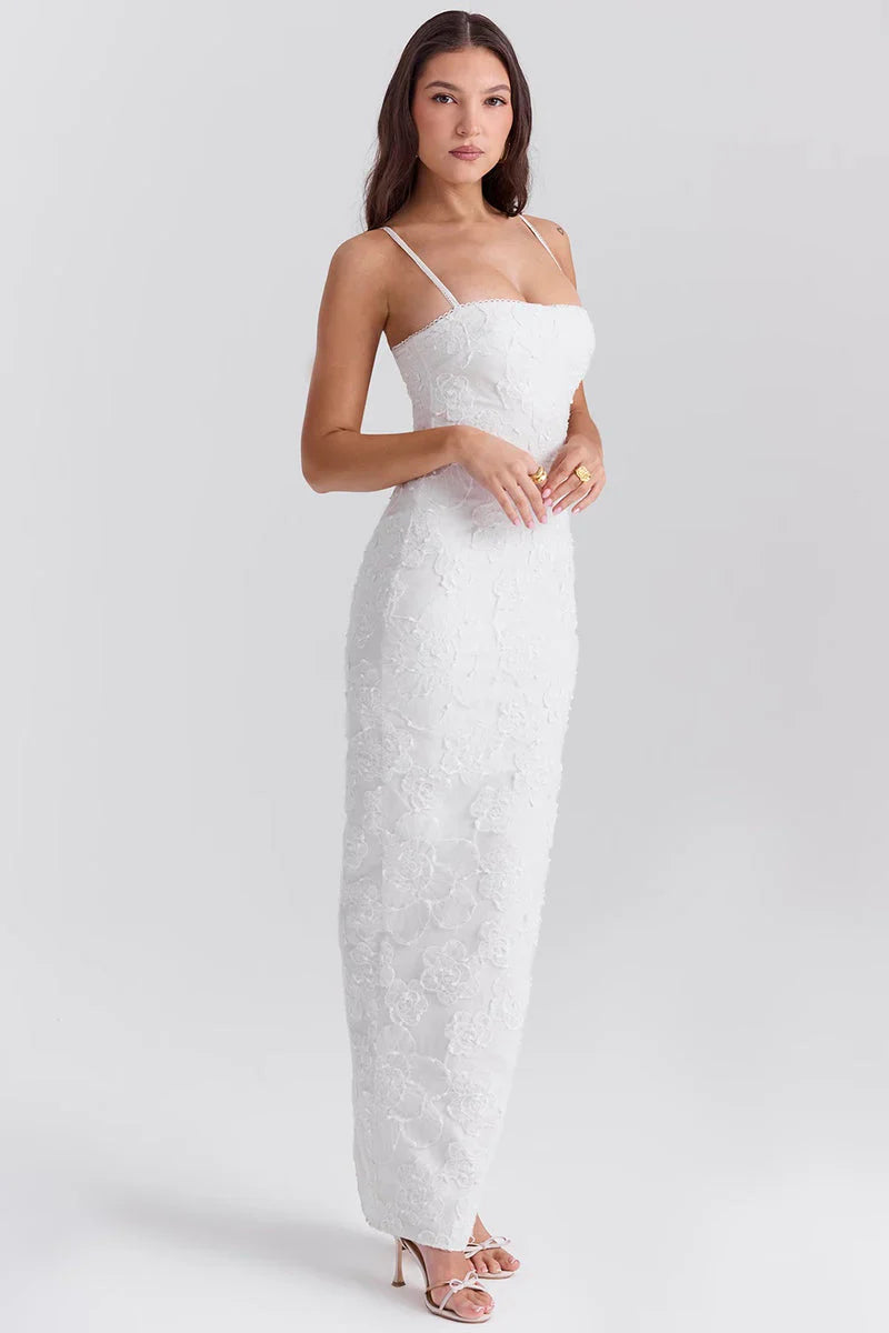 LYRA MAXI DRESS - WHITE