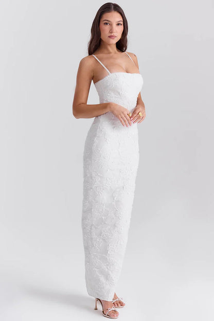 LYRA MAXI DRESS - WHITE
