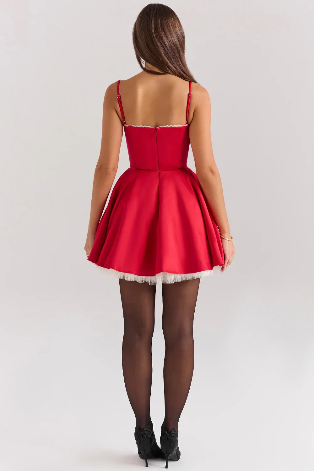 SELENA MINI DRESS - RED