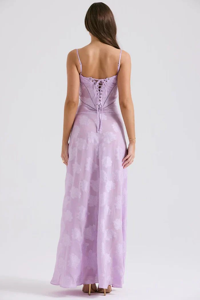 MYA MAXI DRESS - LIGHT PURPLE