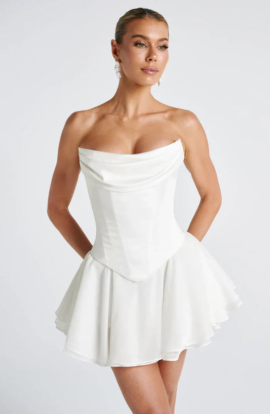 SALI CORSET - WHITE