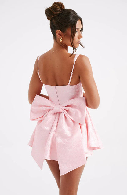 EMELIE MINI DRESS - PINK
