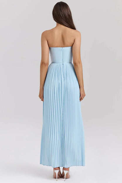 HELENA MAXI DRESS - LIGHT BLUE