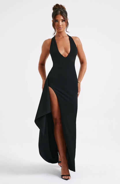 AURORA MAXI DRESS - BLACK