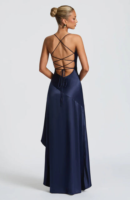 SAMIRA MAXI DRESS - NAVY
