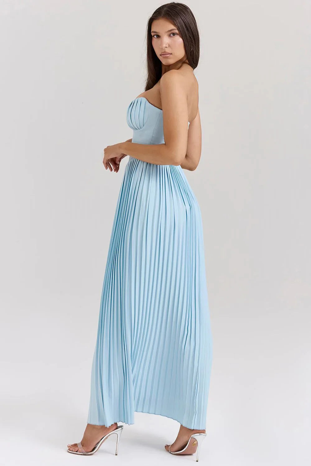 HELENA MAXI DRESS - LIGHT BLUE