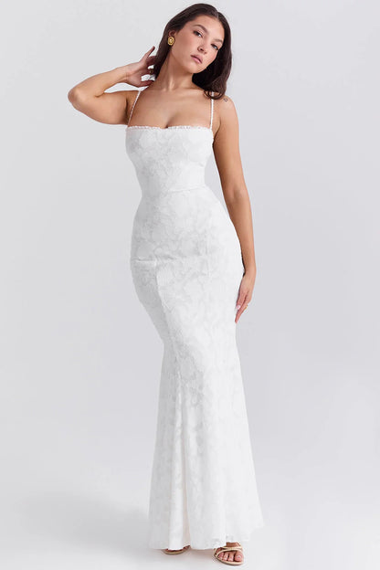 JUNIPER MAXI DRESS - WHITE