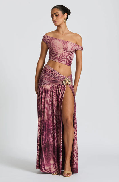 SAIRA MAXI SET - PURPLE