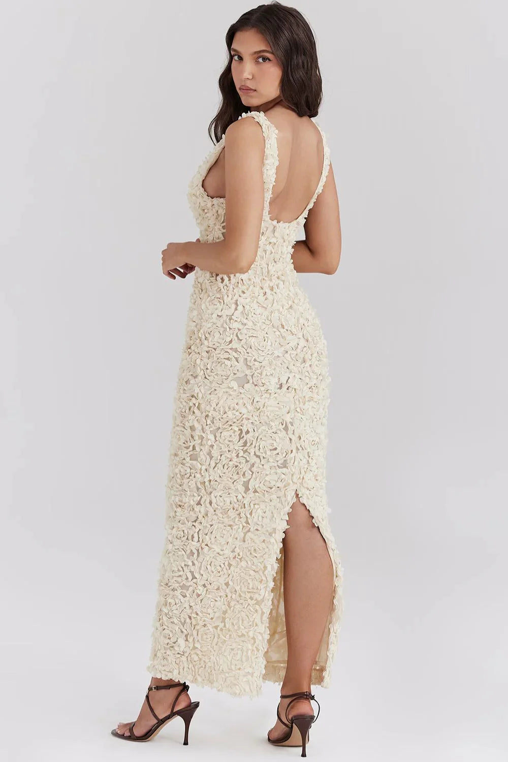 ROBYN MAXI DRESS - WHITE