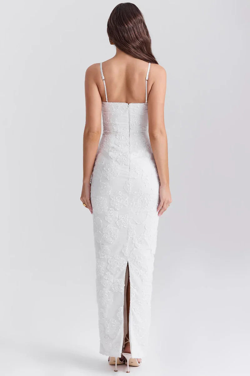 LYRA MAXI DRESS - WHITE