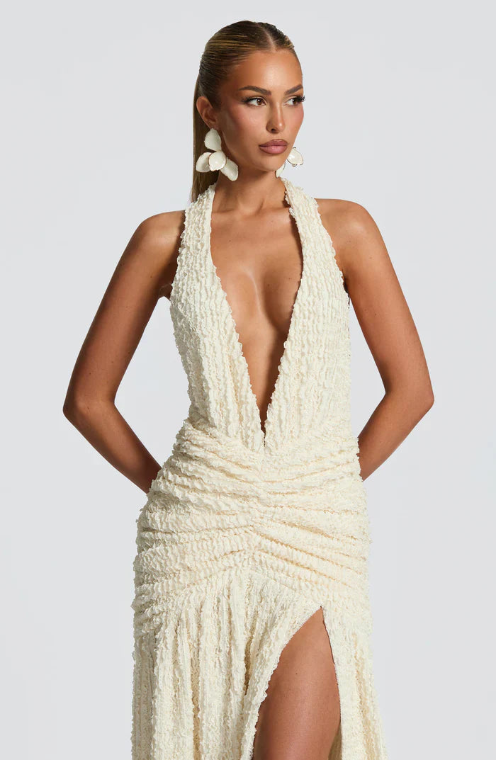 MINERVA MAXI DRESS - CREAM