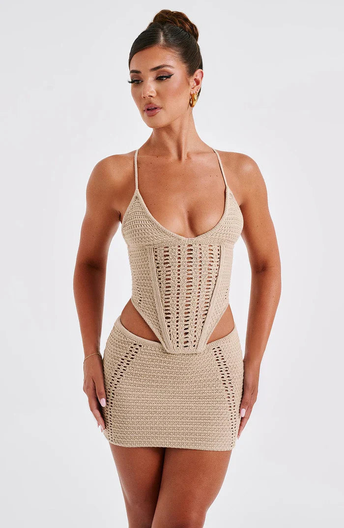 ENSEMBLE SELMA - BEIGE