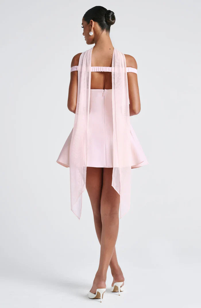 MARLA MINI DRESS - BLUSH
