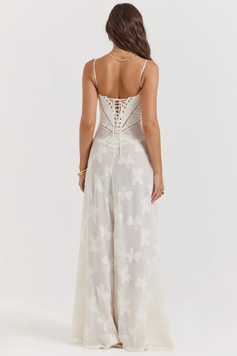 MYA MAXI DRESS - WHITE