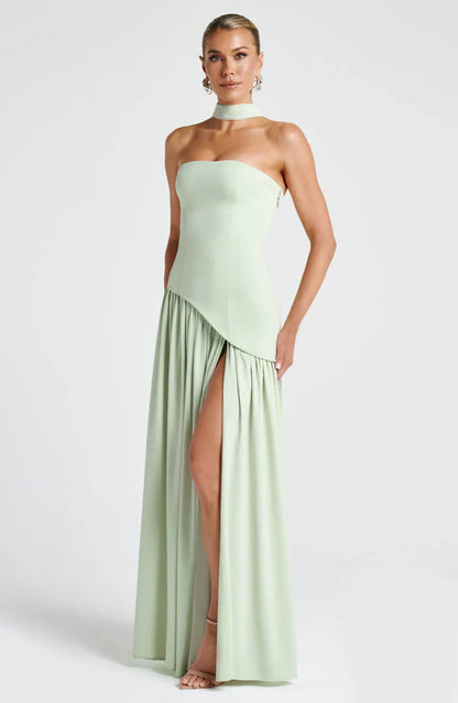 MALIYAH MAXI DRESS  - MINT