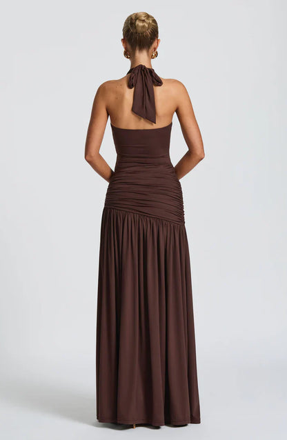 ODELE BODY SUIT - BROWN