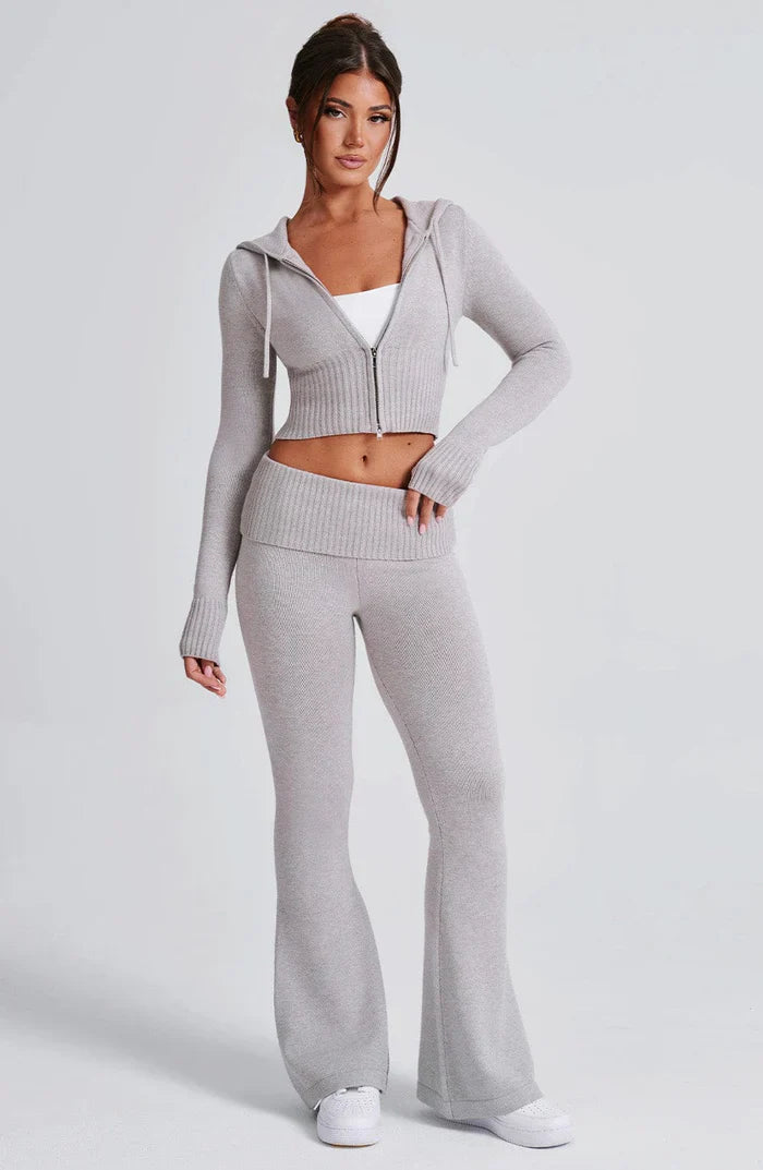 PORTIA KNIT SET - GREY