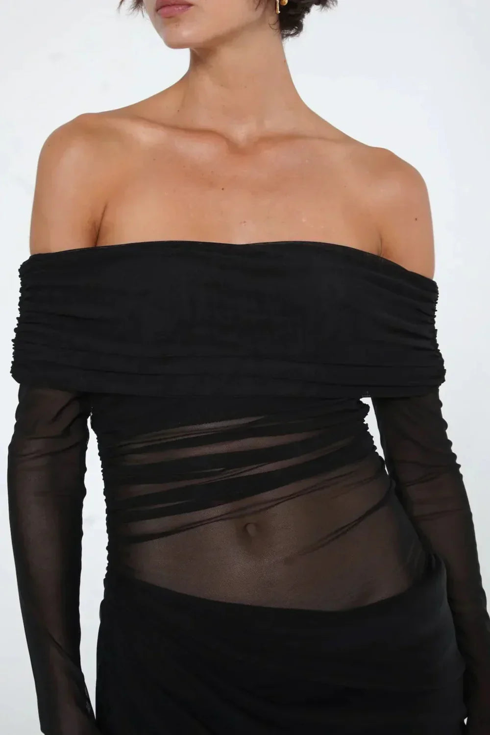 DEMI MAXI DRESS - BLACK