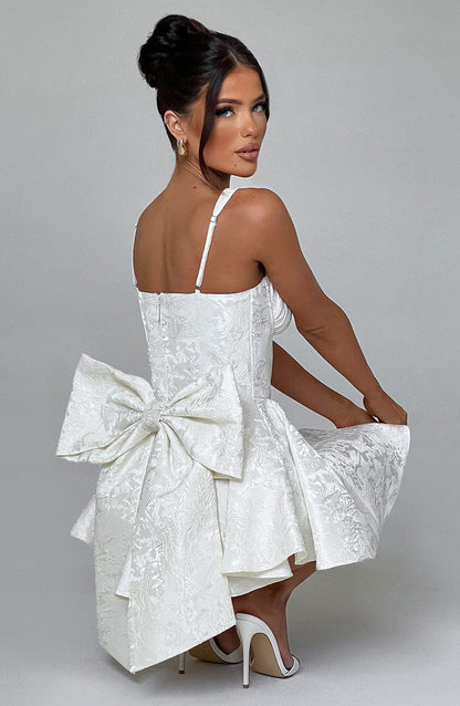 EMELIE MINI DRESS - WHITE