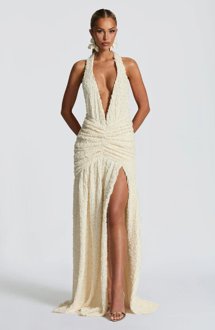MINERVA MAXI DRESS - CREAM