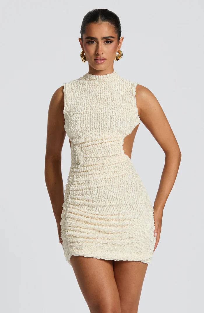 ROBE MINI APHRODITE - BLANCHE