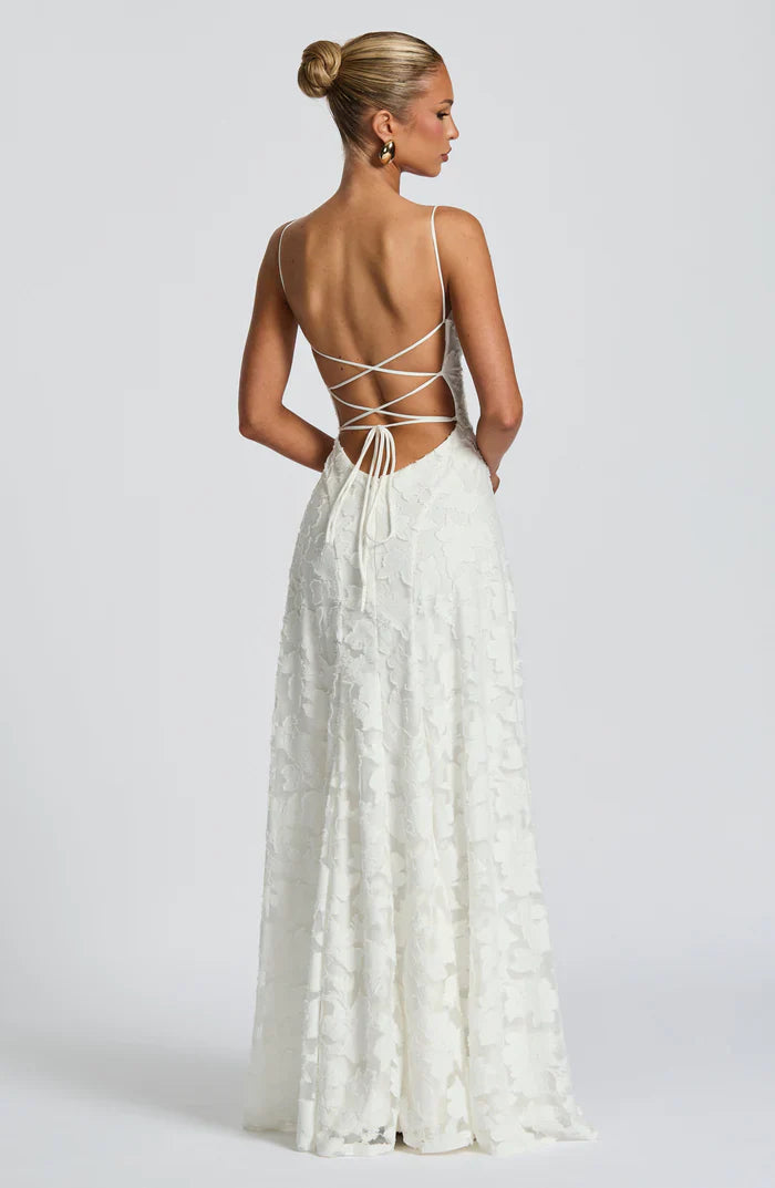 FRANCIS MAXI DRESS - WHITE