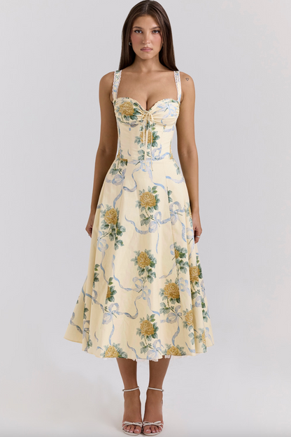 AYLA VINTAGE MIDI DRESS