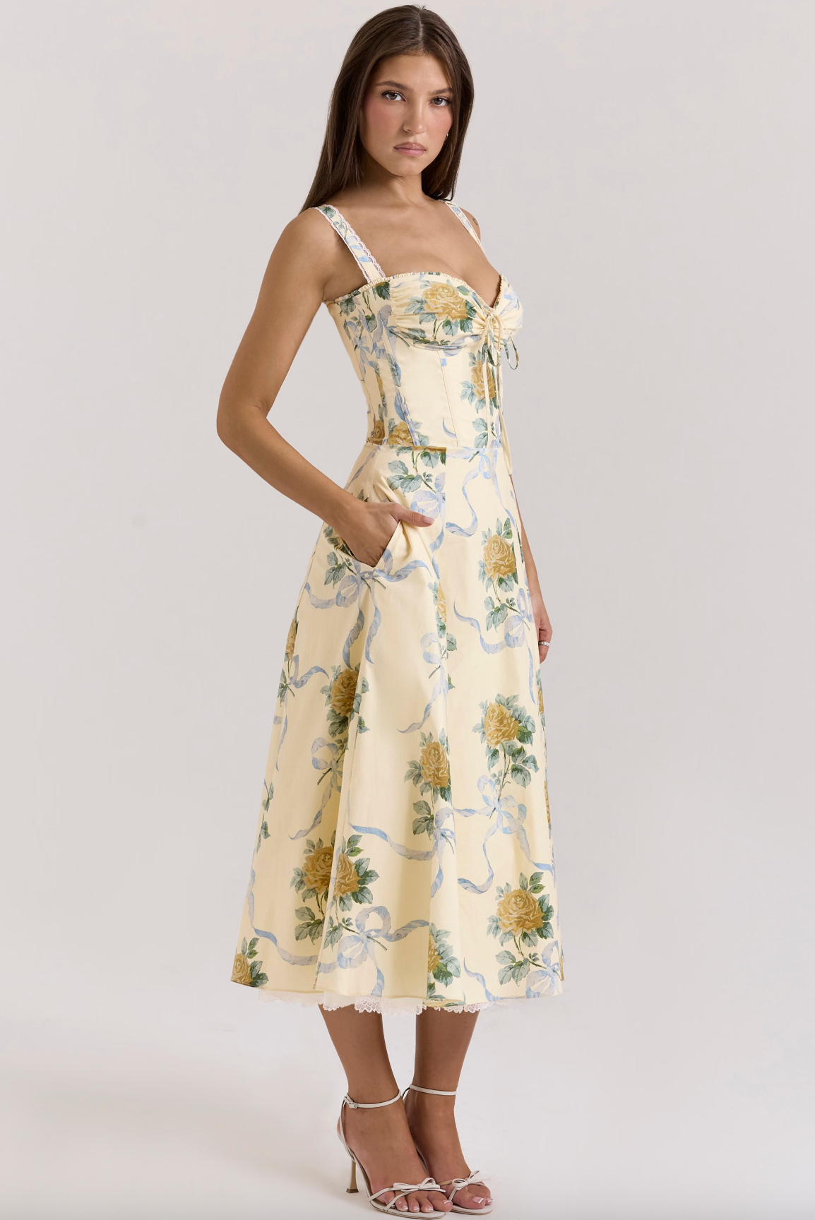 AYLA VINTAGE MIDI DRESS