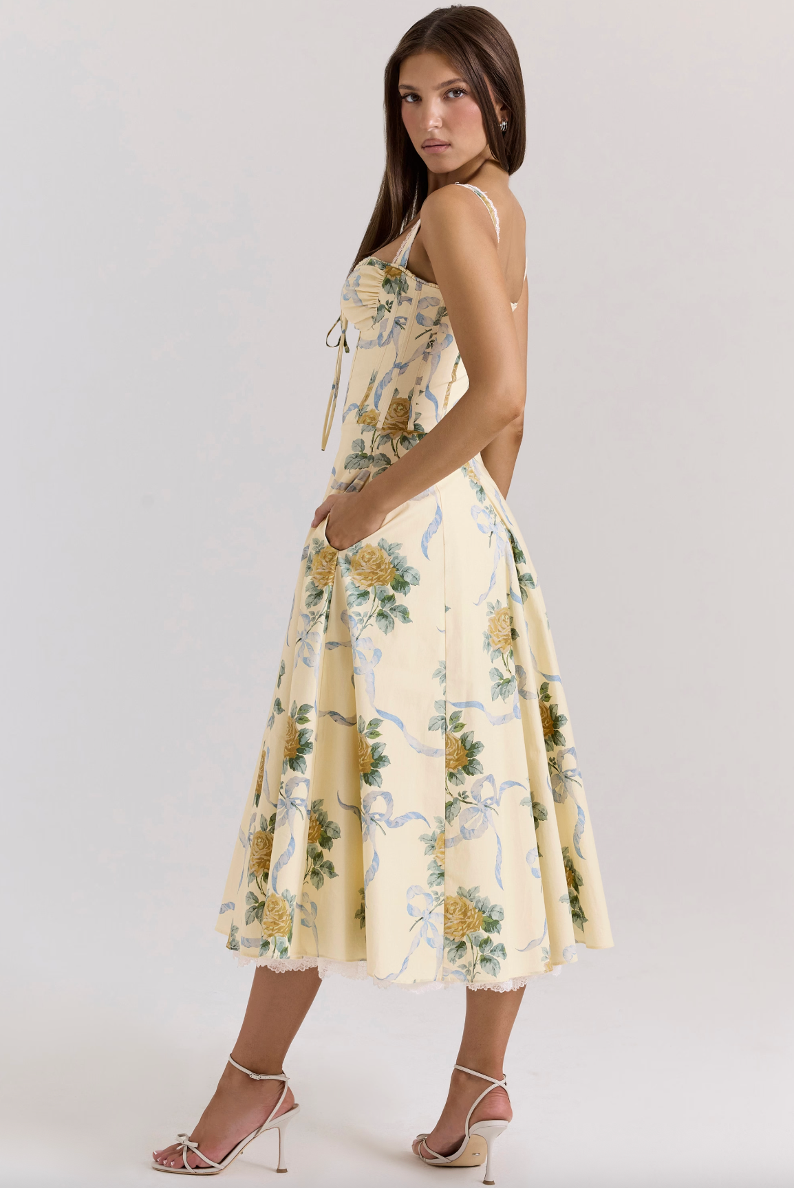AYLA VINTAGE MIDI DRESS