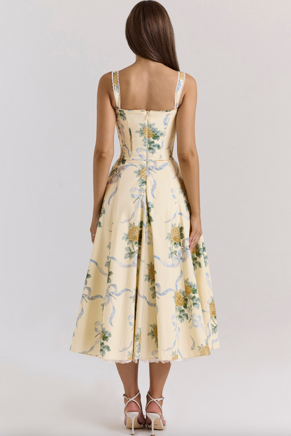AYLA VINTAGE MIDI DRESS