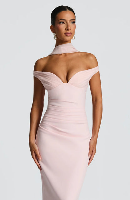 ABIGAIL MAXI DRESS - PINK