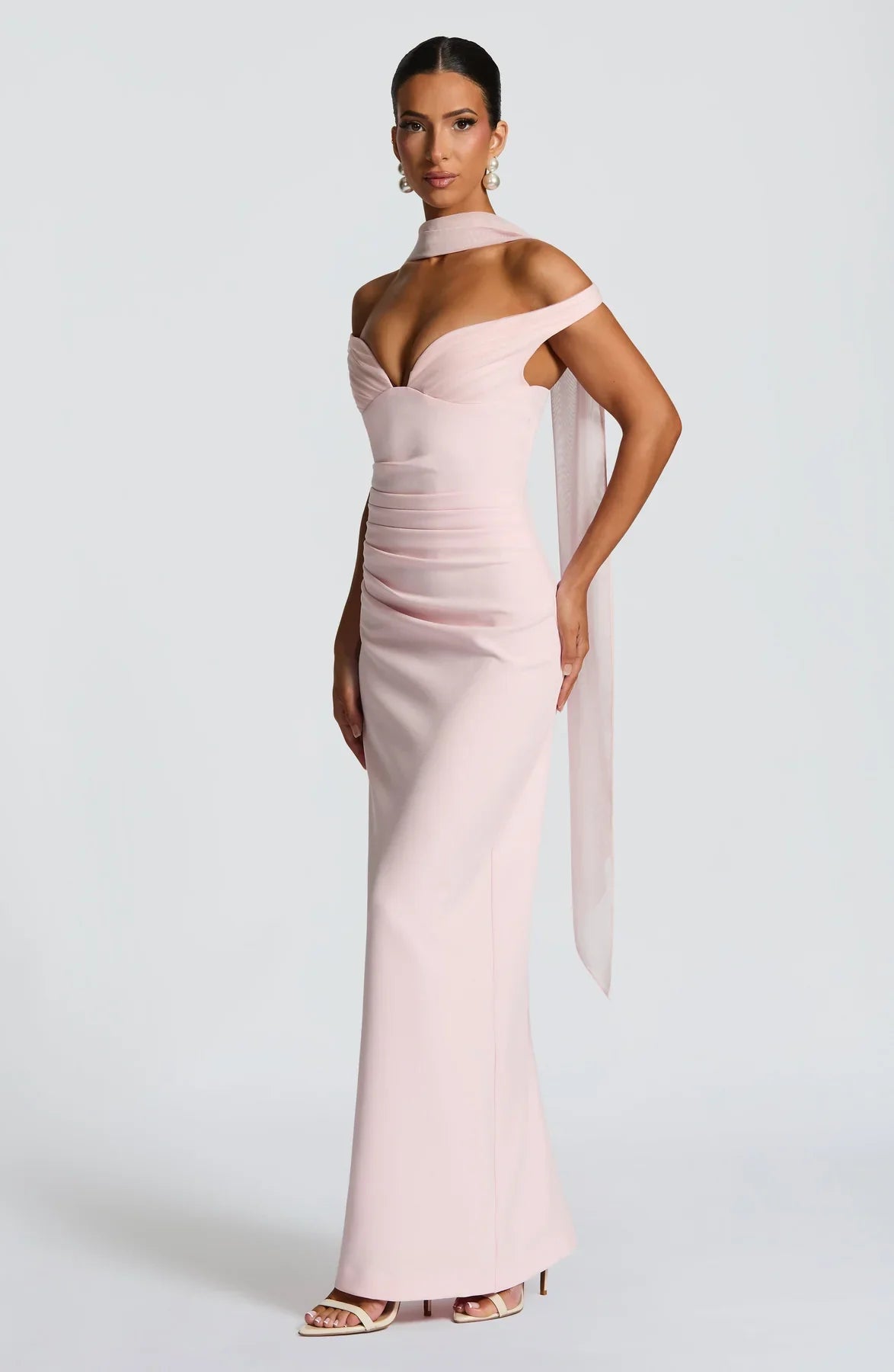 ABIGAIL MAXI DRESS - PINK