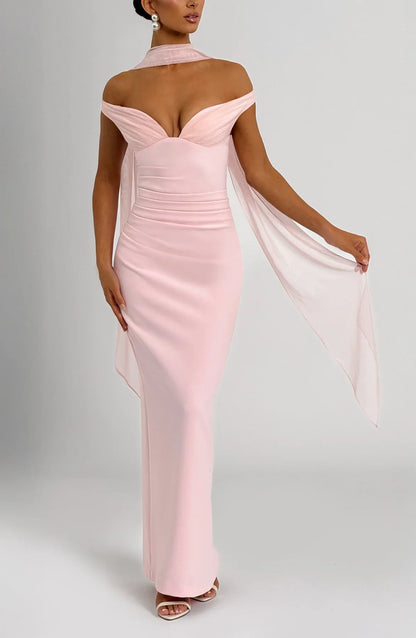 ABIGAIL MAXI DRESS - PINK