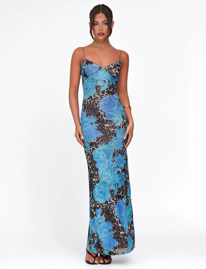 JULIANNA MAXI DRESS - BLUE