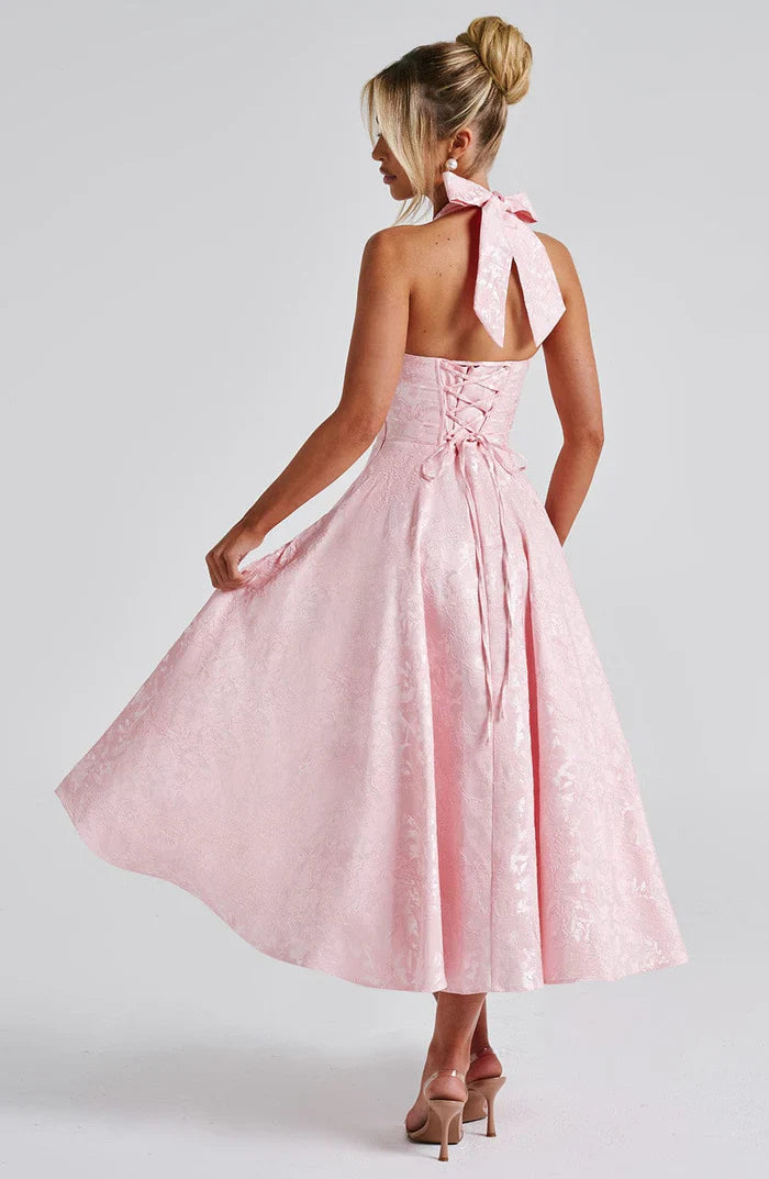EFFIE MIDI DRESS - PINK