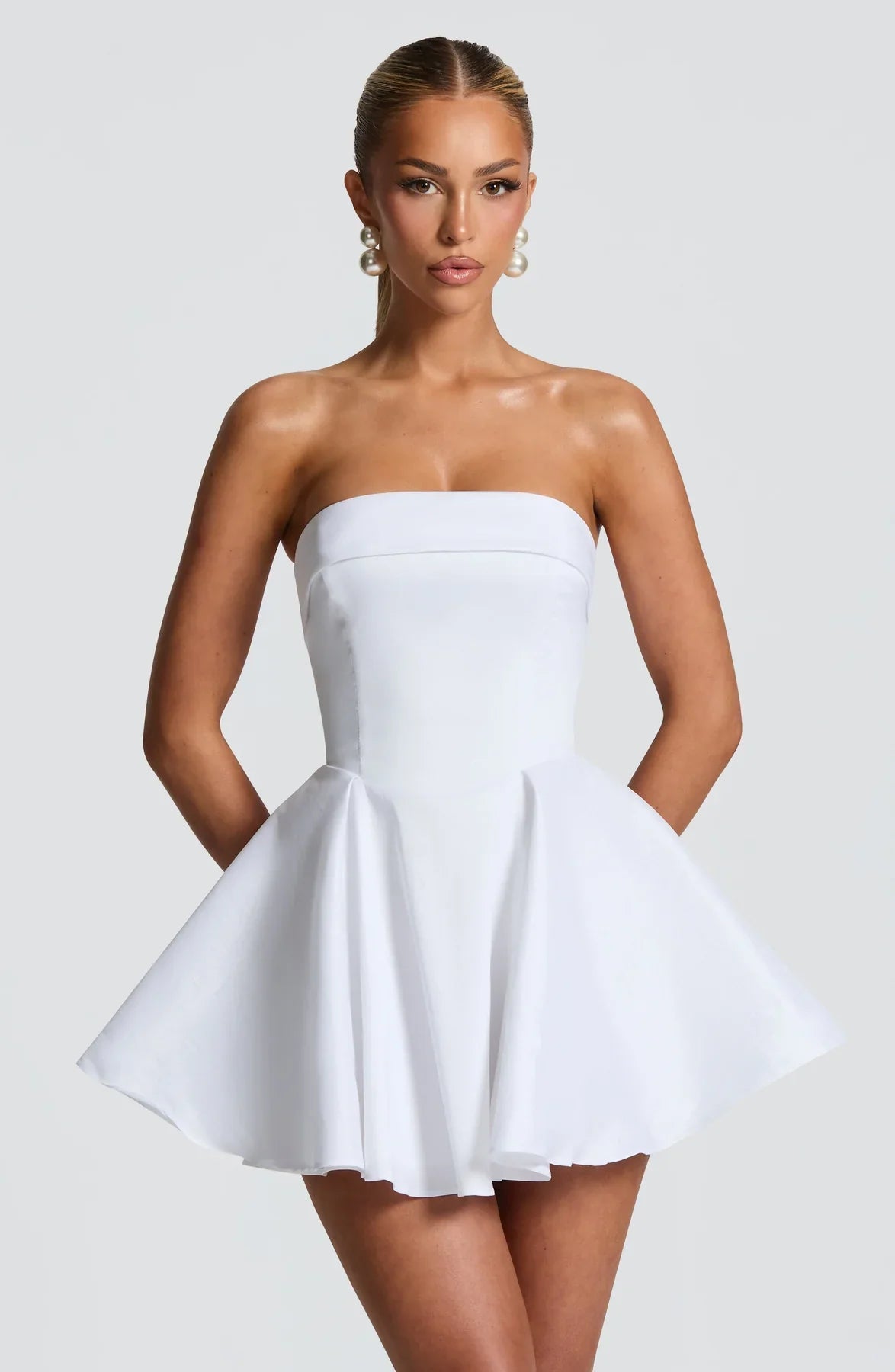 DIONNE MINI DRESS - WHITE